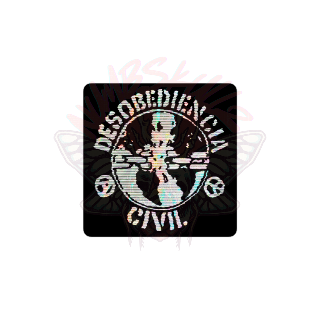 Disobediencia Civil - Vinyl Sticker