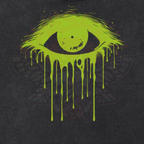 Eye of Envy - Snow Washed Crop Top-cropped-shirt-NumbskullzKC