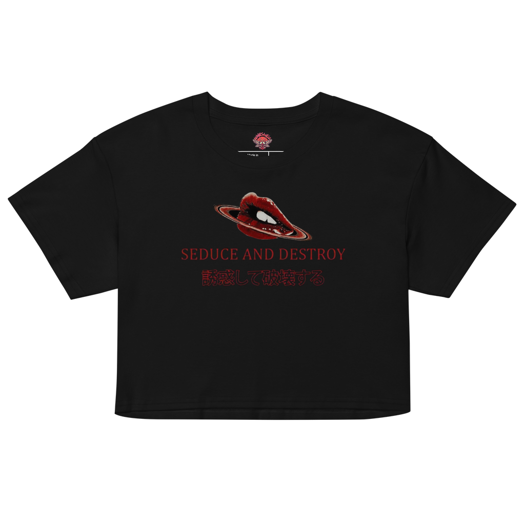 Seduce & Destroy - Relaxed Fit Crop Top
