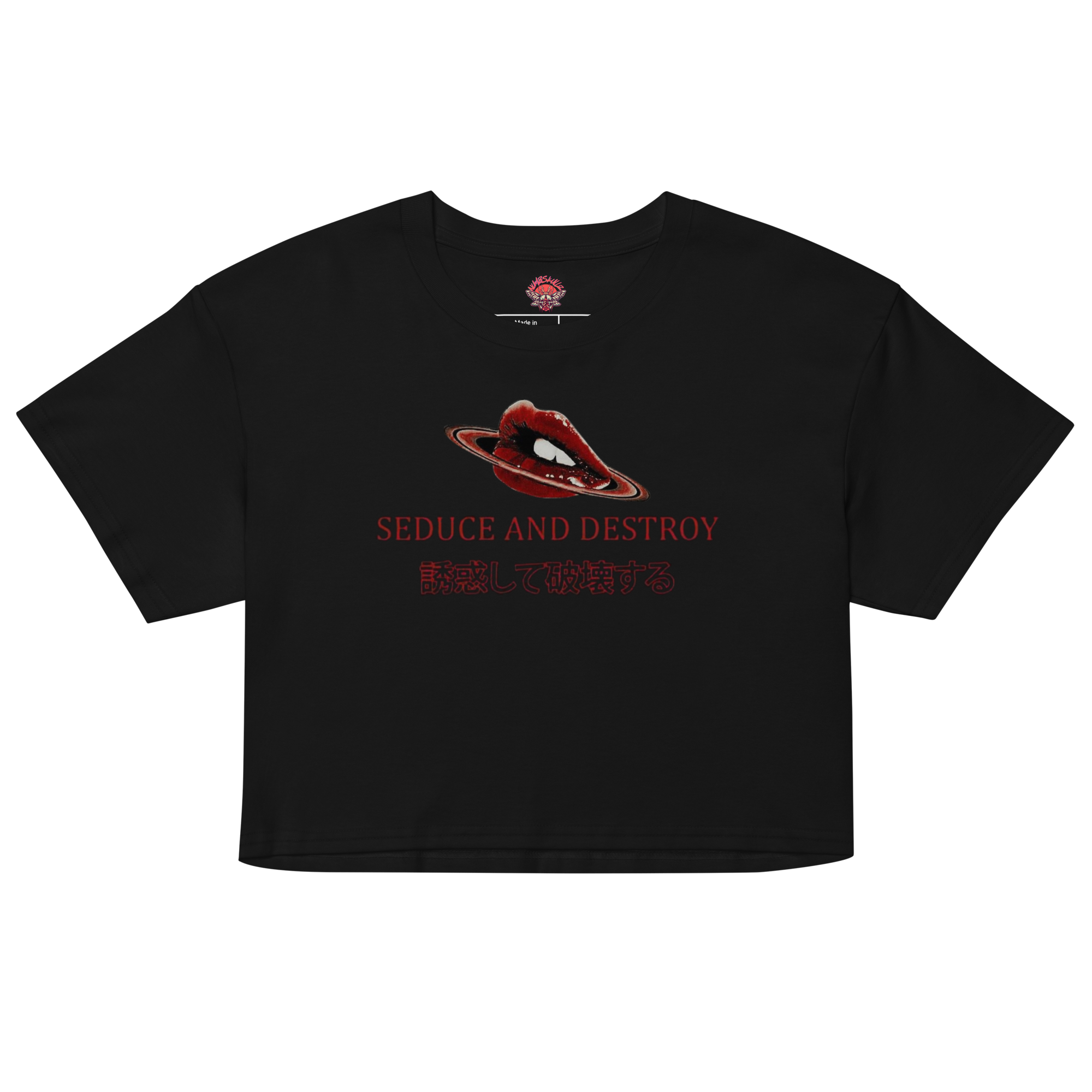 Seduce & Destroy - Relaxed Fit Crop Top