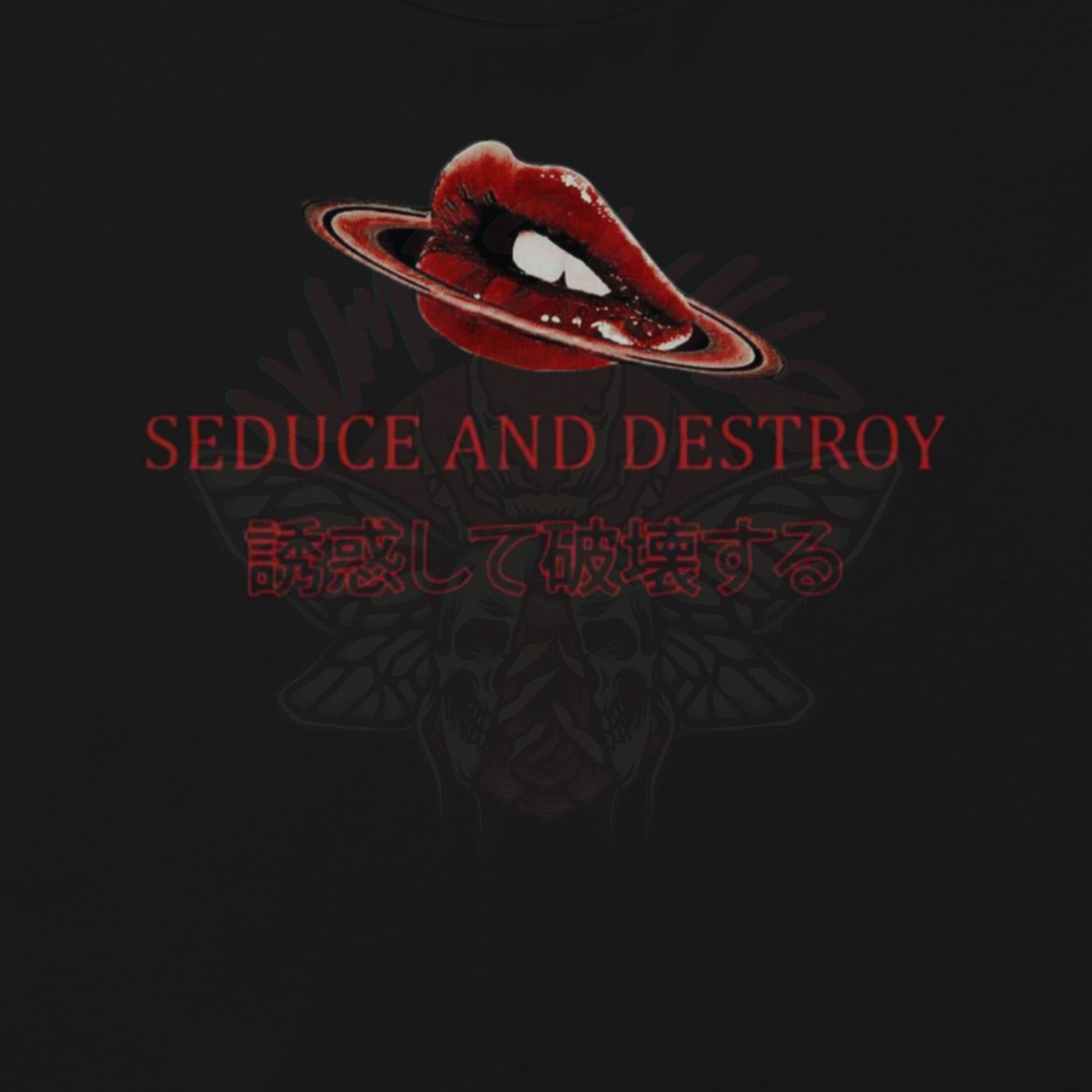 Seduce & Destroy - Relaxed Fit Crop Top