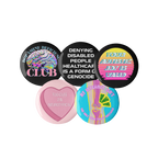 Disability Awareness - Set of 5 Pin Buttons