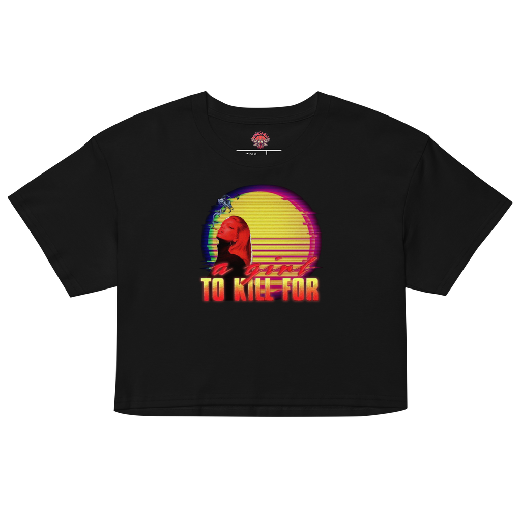A Girl to Kill For - Relaxed Fit Crop Top