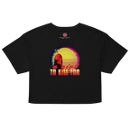 A Girl to Kill For - Relaxed Fit Crop Top