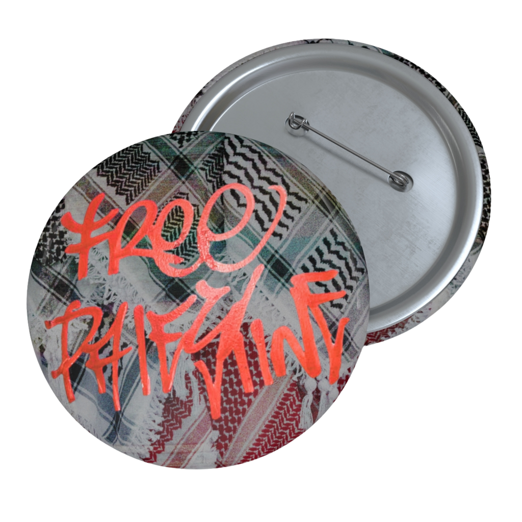 Free Palestine - Pin Button