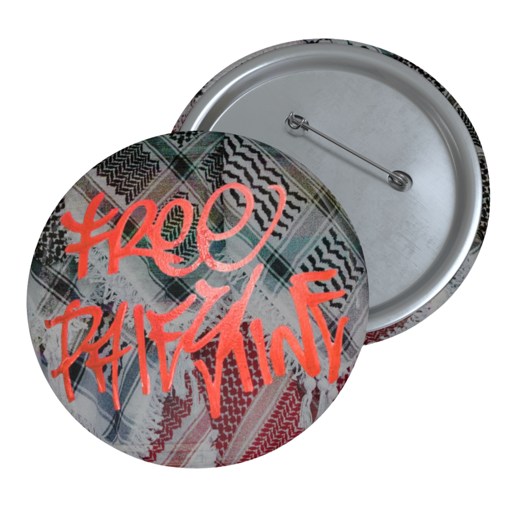 Free Palestine - Pin Button