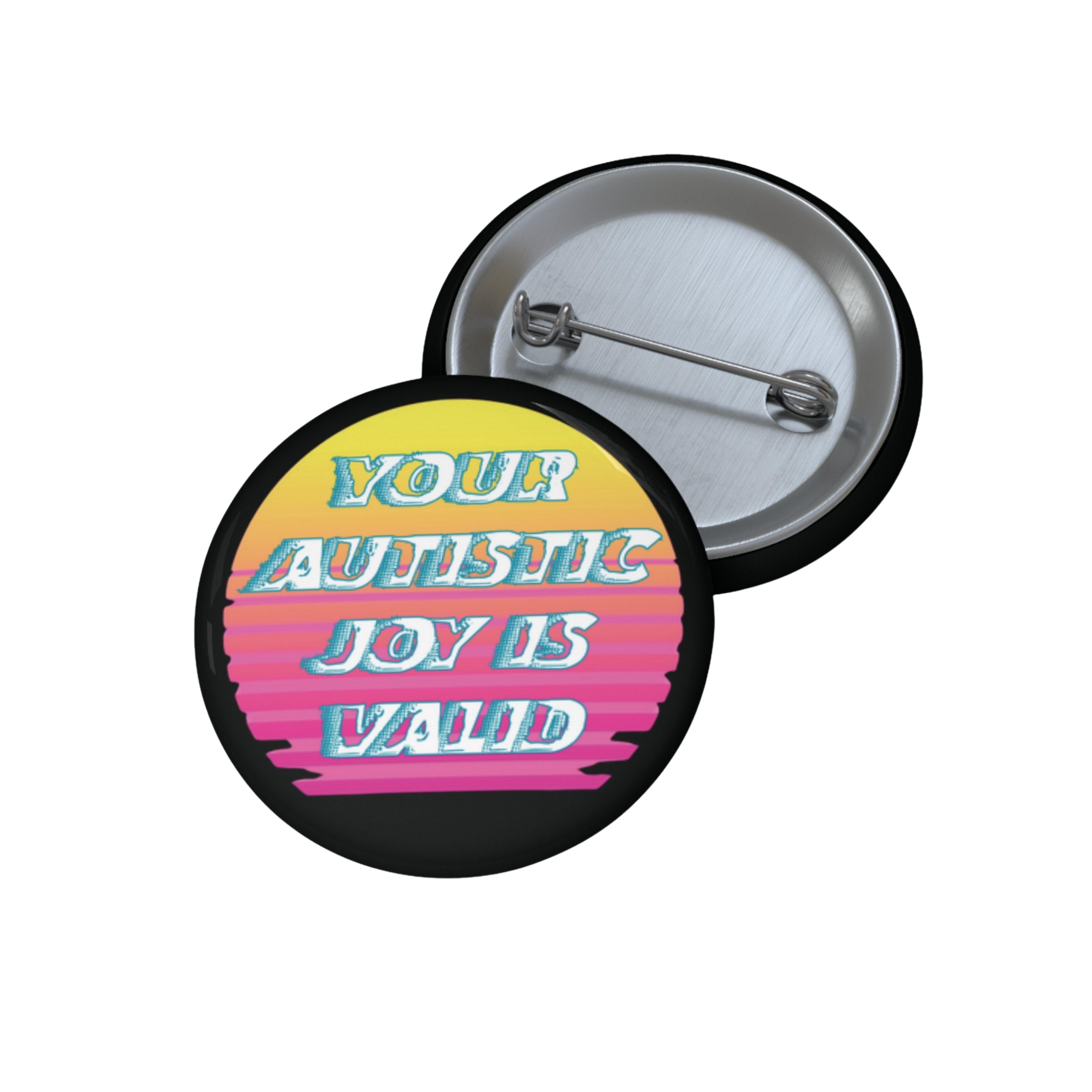 Autistic Joy - Pin Button