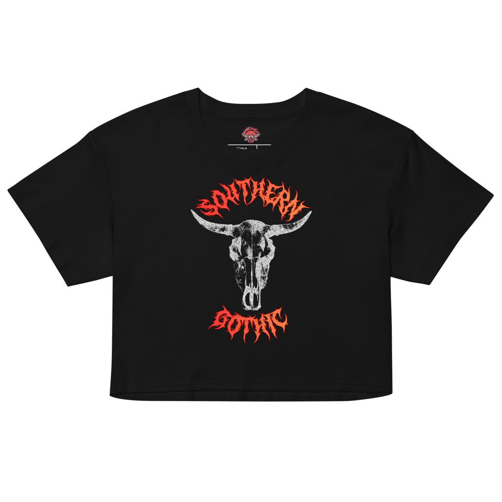Southern Gothic - Relaxed Fit Crop Top