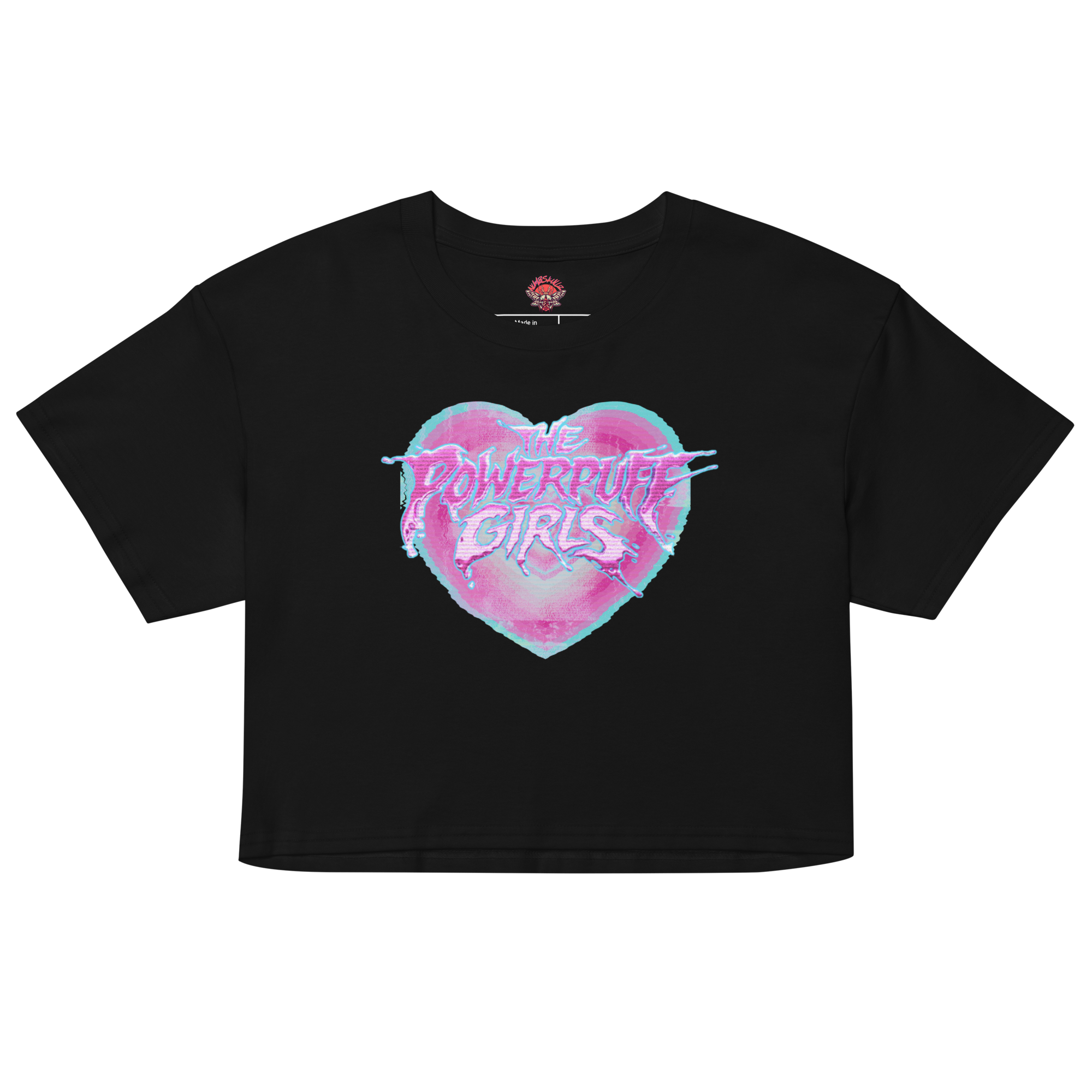 Powerpuff Girls Glitch - Relaxed Fit Crop Top