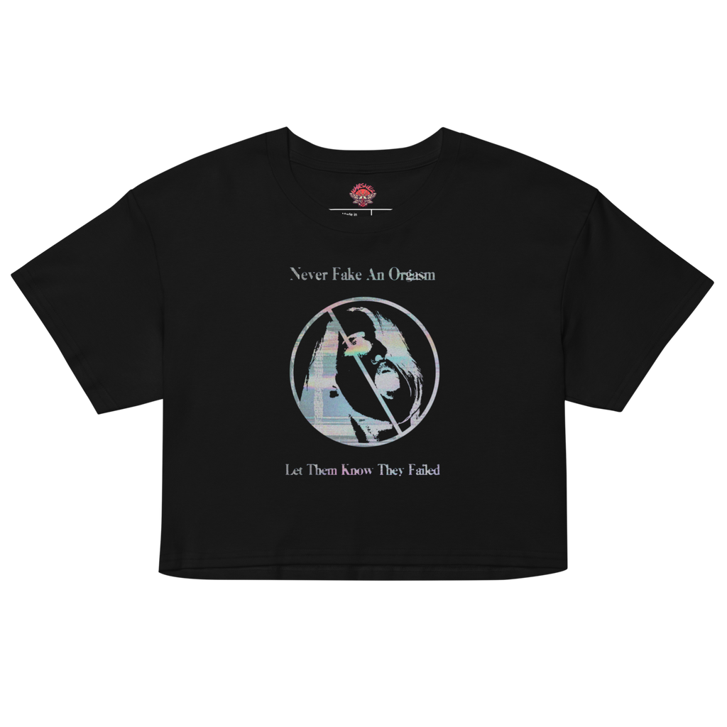 Don't Fake It - Relaxed Fit Crop Top