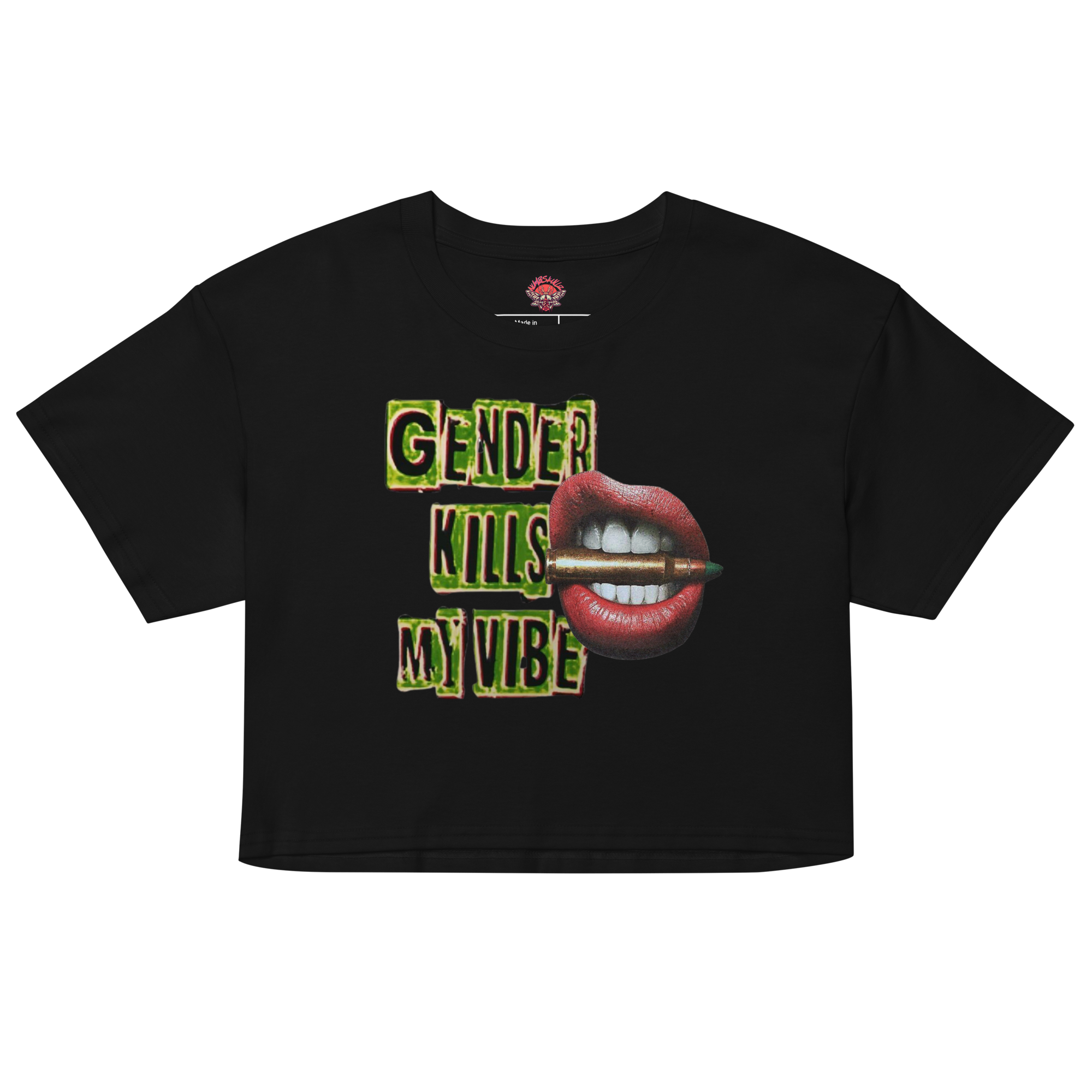 Gender Kills My Vibes - Relaxed Fit Crop Top