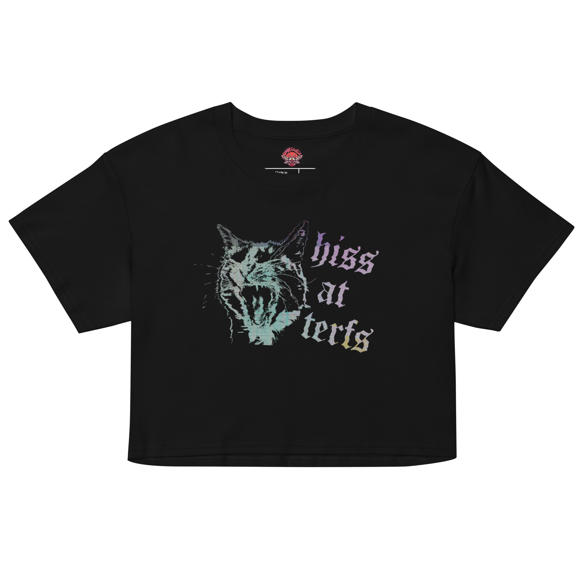 Hiss at TERFS - Relaxed Fit Cropped Top