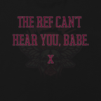 The Ref Can't Hear You - Relaxed Crop Top