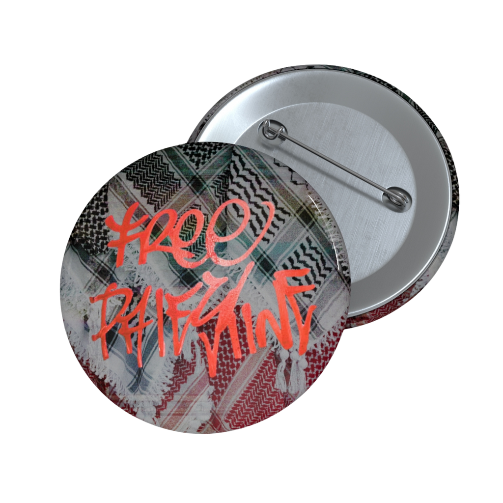 Free Palestine - Pin Button