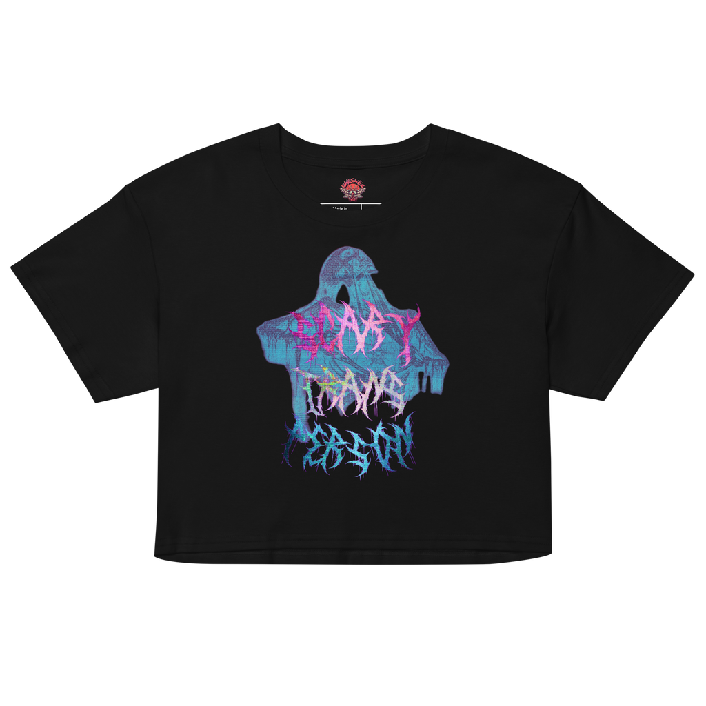 Scary Trans Person - Relaxed Fit Crop Top