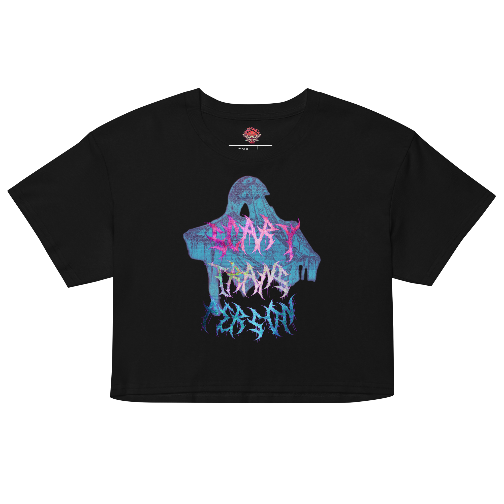 Scary Trans Person - Relaxed Fit Crop Top