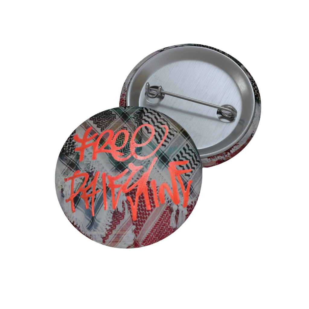 Free Palestine - Pin Button