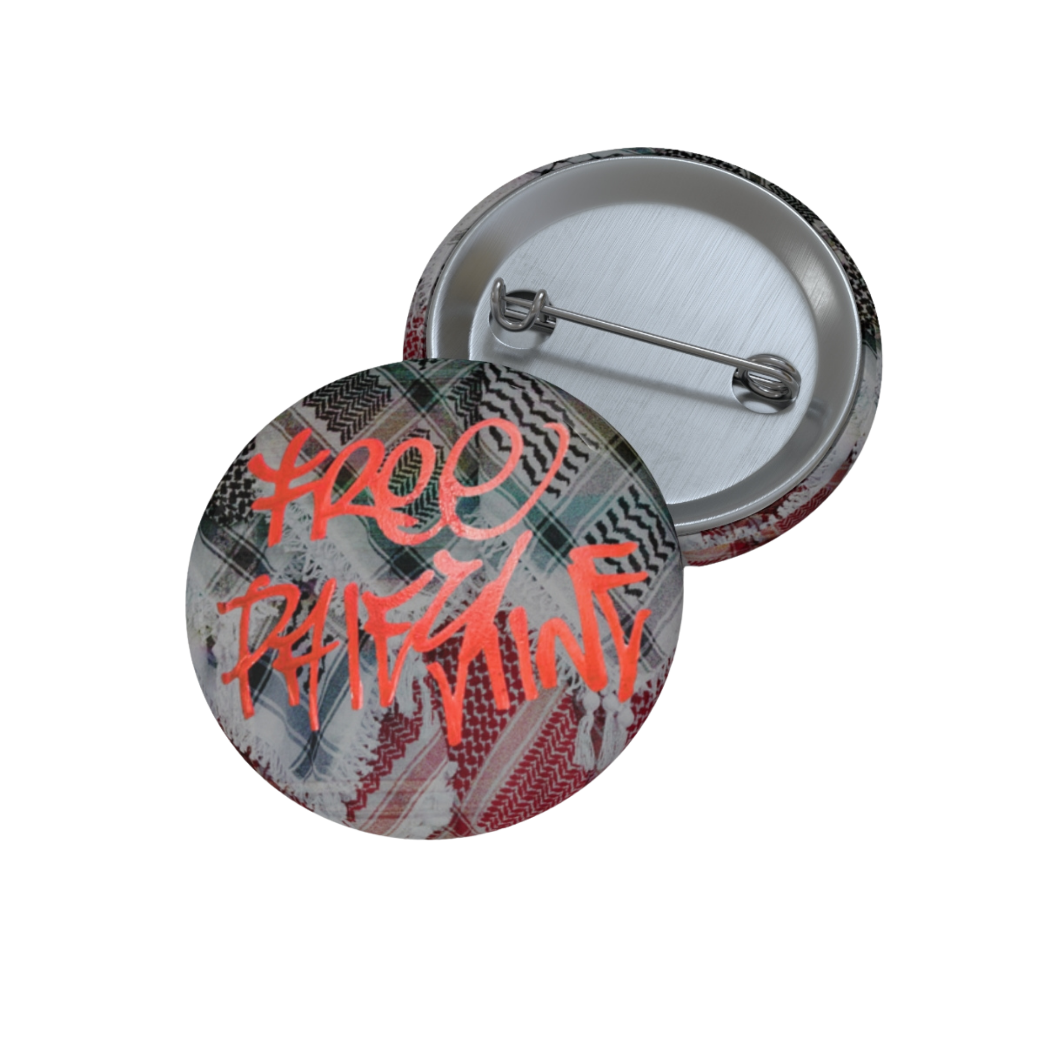 Free Palestine - Pin Button