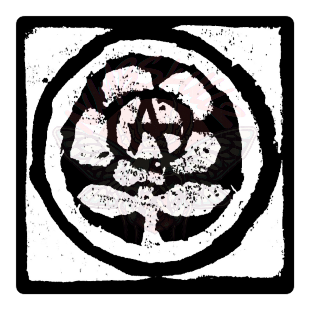 Anarchy Flower - Vinyl Sticker