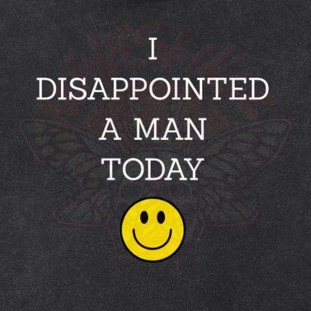 Disappoint a Man - Crop Top-cropped-Numbskullz-shirt-Numbskullz