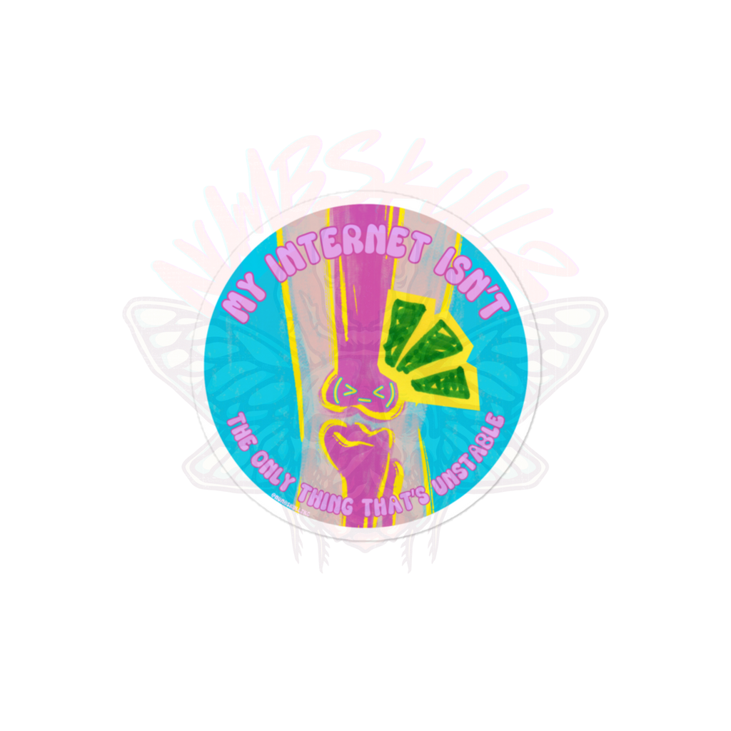Unstable - Vinyl Sticker