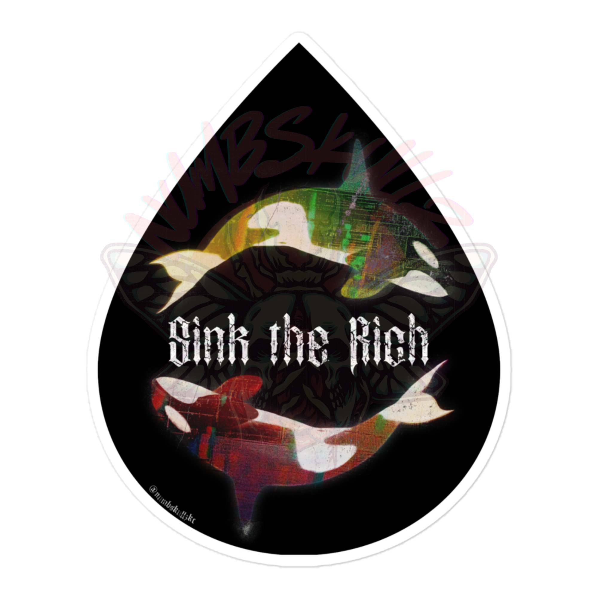 Sink the Rich - Vinyl Sticker