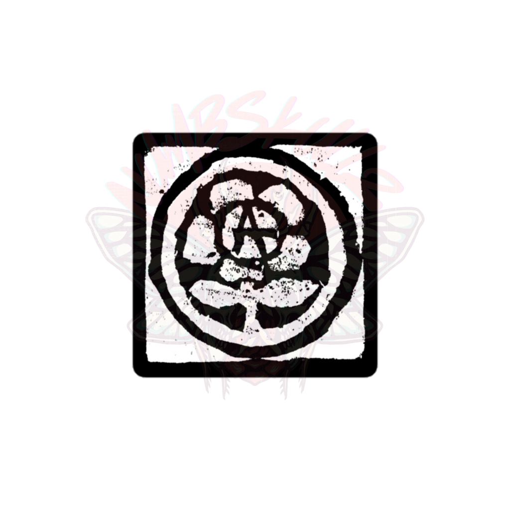 Anarchy Flower - Vinyl Sticker