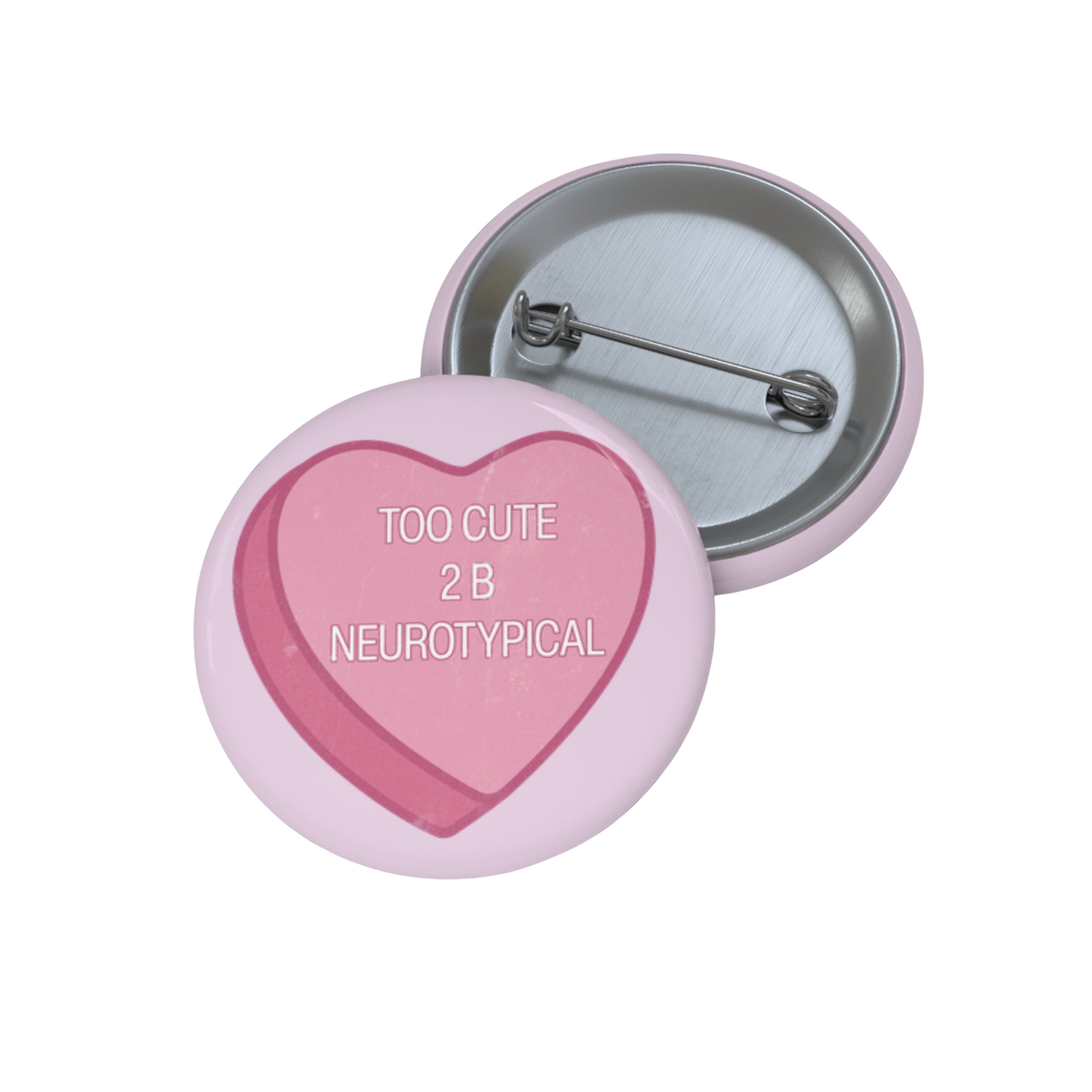 2 Cute 4 U - Pin Button
