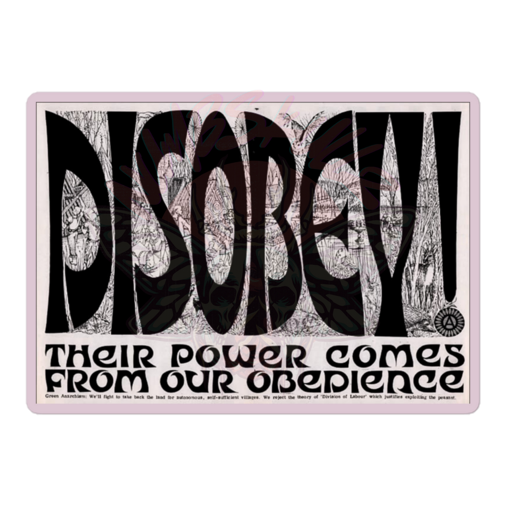 DISOBEY! - Vinyl Sticker