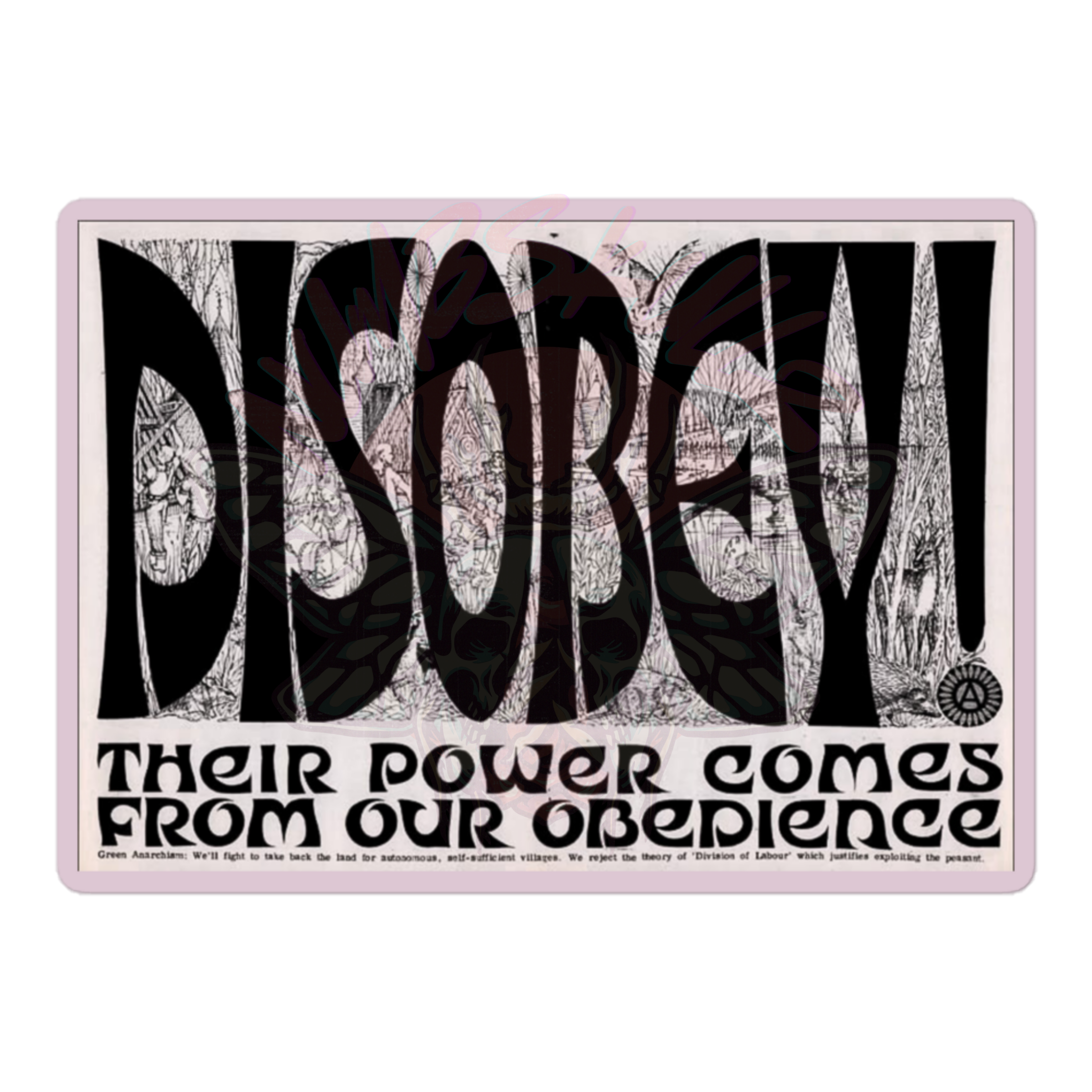 DISOBEY! - Vinyl Sticker