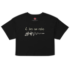 I Am No Man - Relaxed Crop Top
