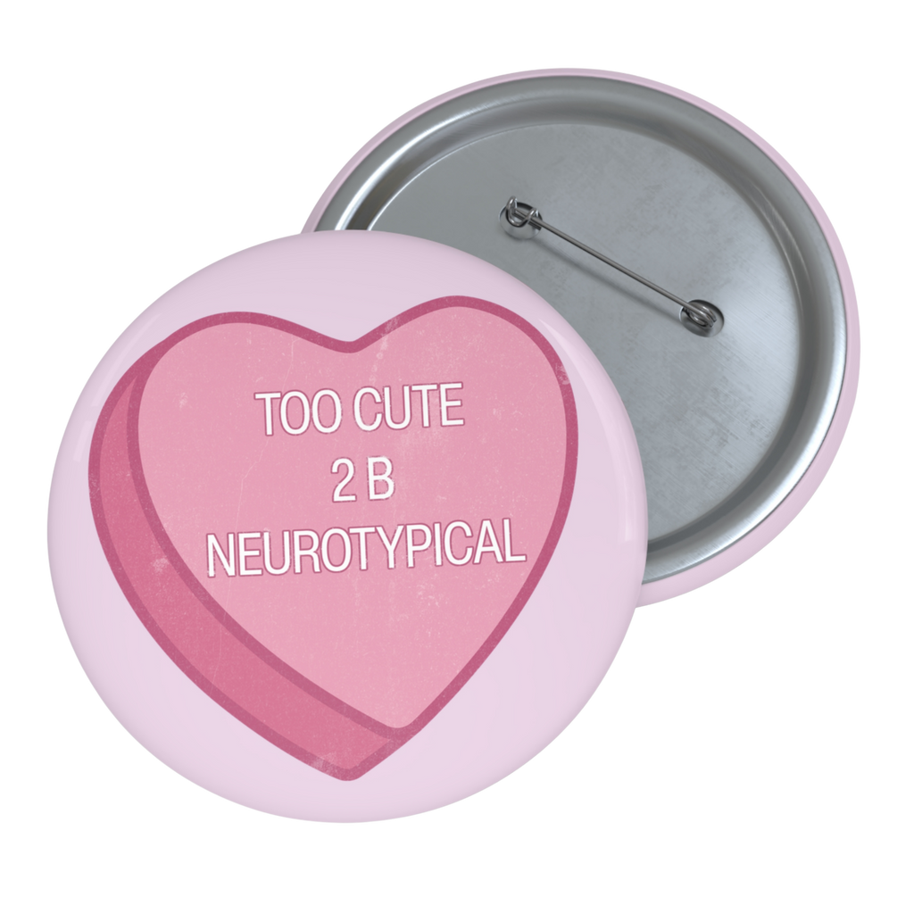 2 Cute 4 U - Pin Button