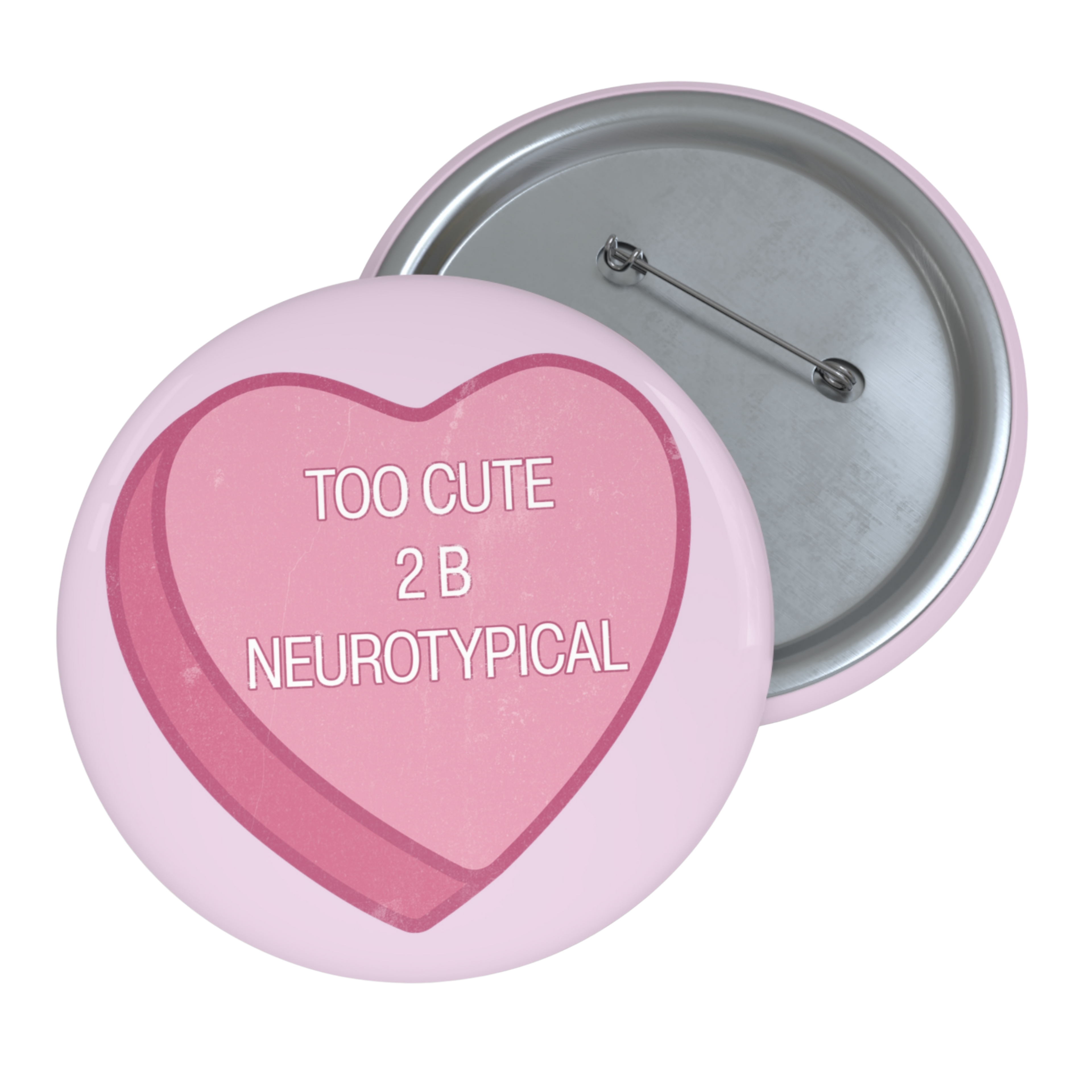 2 Cute 4 U - Pin Button