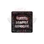Queers Against Genocide - Vinyl Sticker
