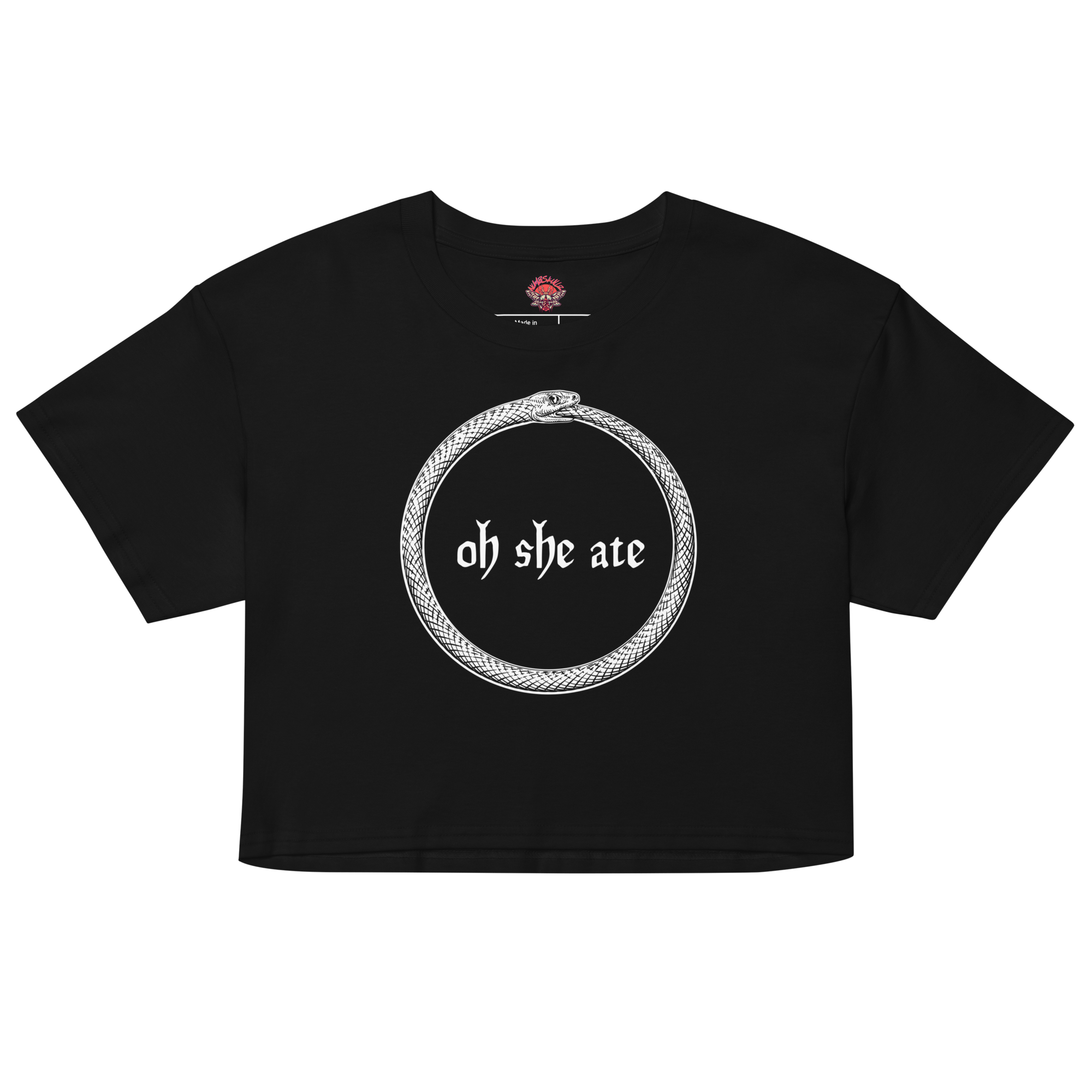 She Ate - Relaxed Crop Top