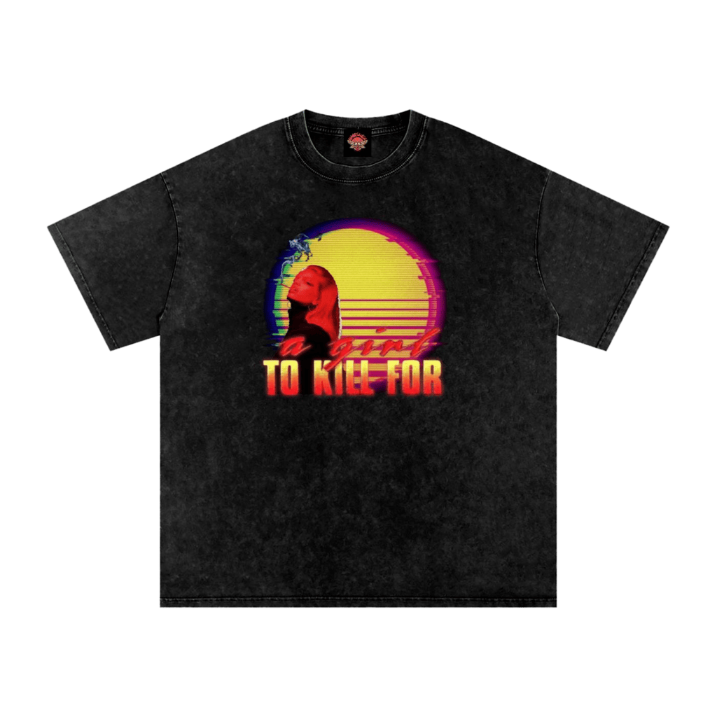 A Girl to Kill For - Oversized T-Shirt - men's shirts - Numbskullz - oversized T-shirts - Numbskullz