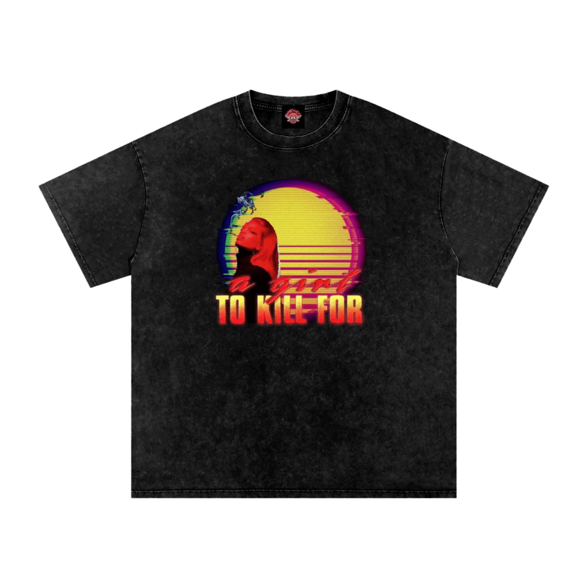 A Girl to Kill For - Oversized T-Shirt - men's shirts - Numbskullz - oversized T-shirts - Numbskullz