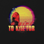 A Girl to Kill For - Relaxed Fit Crop Top-80s-cropped tee-Numbskullz-NumbskullzKC