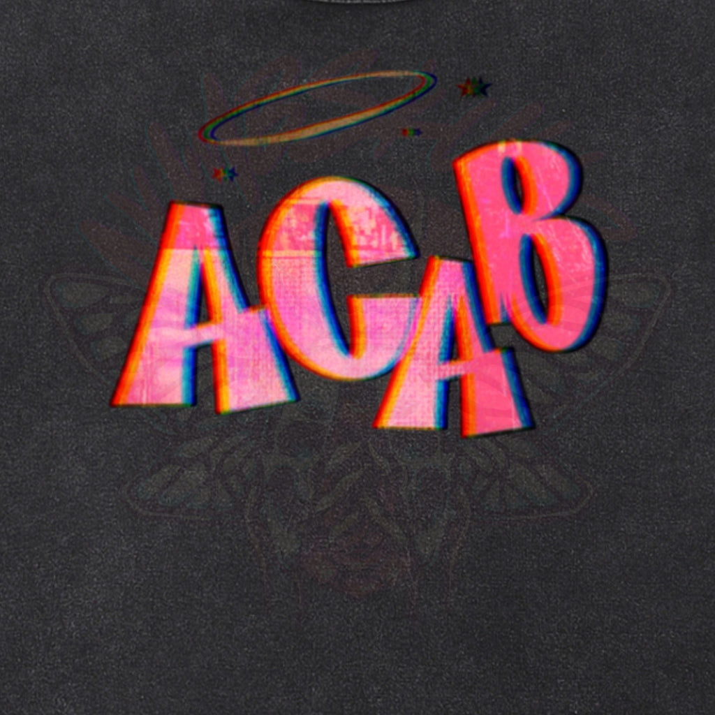 ACAB - Crop Top - activism - cropped - glitchcore - Numbskullz