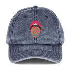 Acid - Stonewashed Cotton Twill Baseball Cap - ballcap - baseball style hats - graphic call caps - Numbskullz
