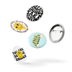 Affirmations - Set of 5 Pin Buttons - accessories - buttons - decorative pins - NumbskullzKC