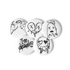 Afterlife - Set of 5 Pin Buttons - accessories - buttons - decorative pins - Numbskullz
