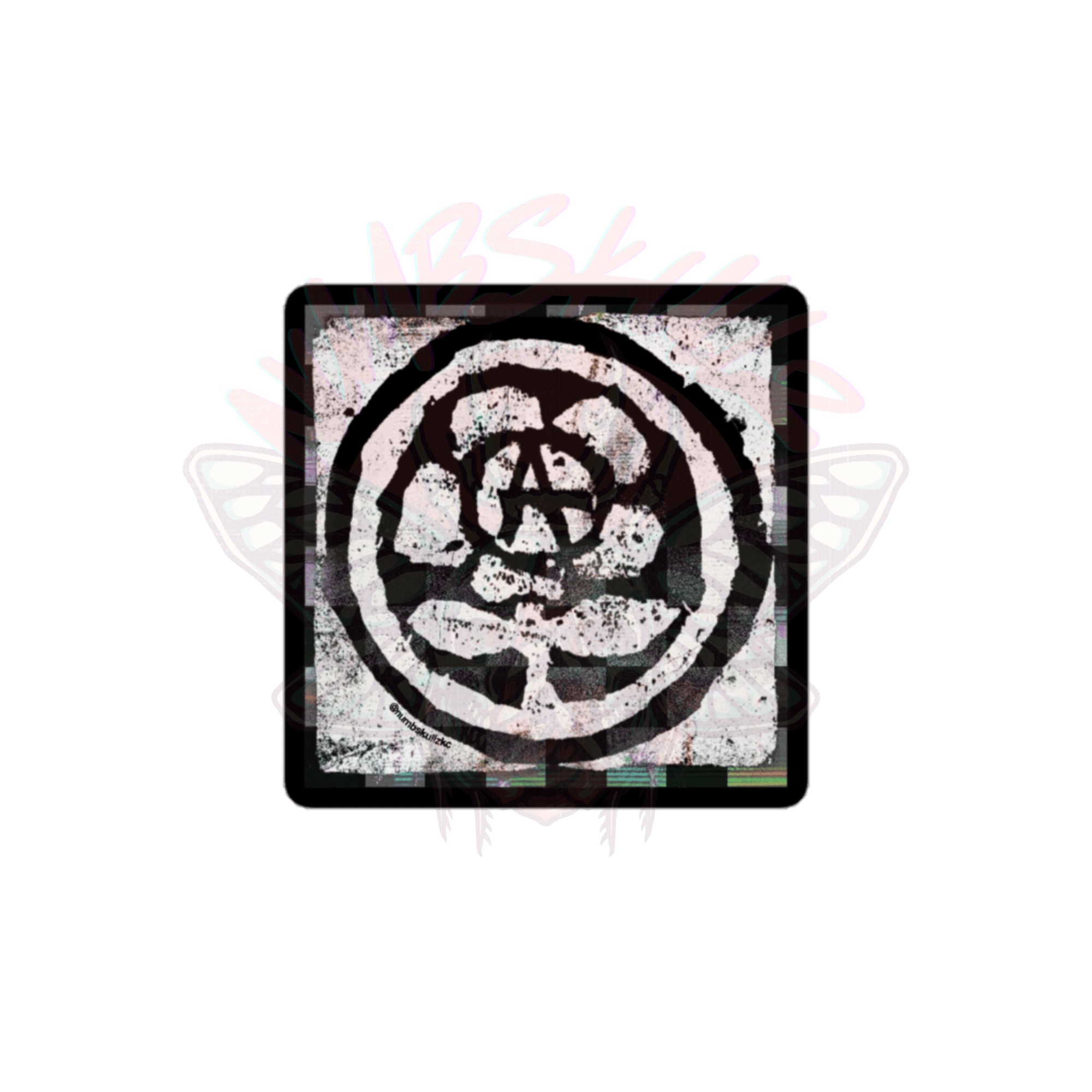 Anarchy Flower - Vinyl Sticker-accessories-anti fascist-graffiti-NumbskullzKC