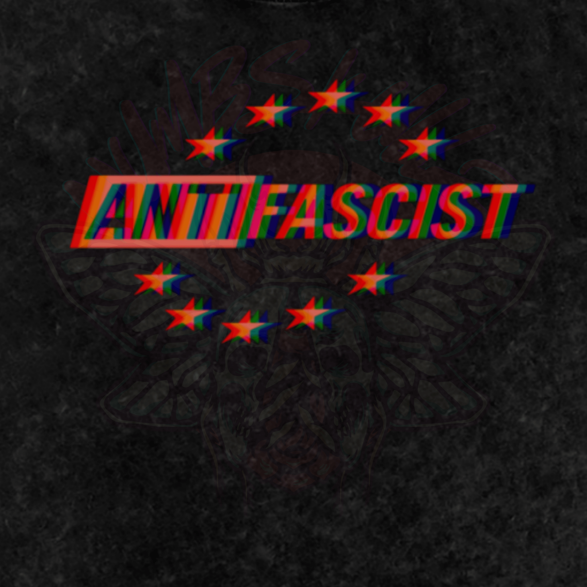 Anti-Fascist - Oversized T-Shirt [LIMITED 250]-men's shirts-Numbskullz-oversized T-shirts-Numbskullz