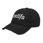 ANTIFA - Distressed Ball Cap-activism-distressed ball cap-men's ball caps-NumbskullzKC