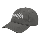 ANTIFA - Distressed Ball Cap-activism-distressed ball cap-men's ball caps-NumbskullzKC