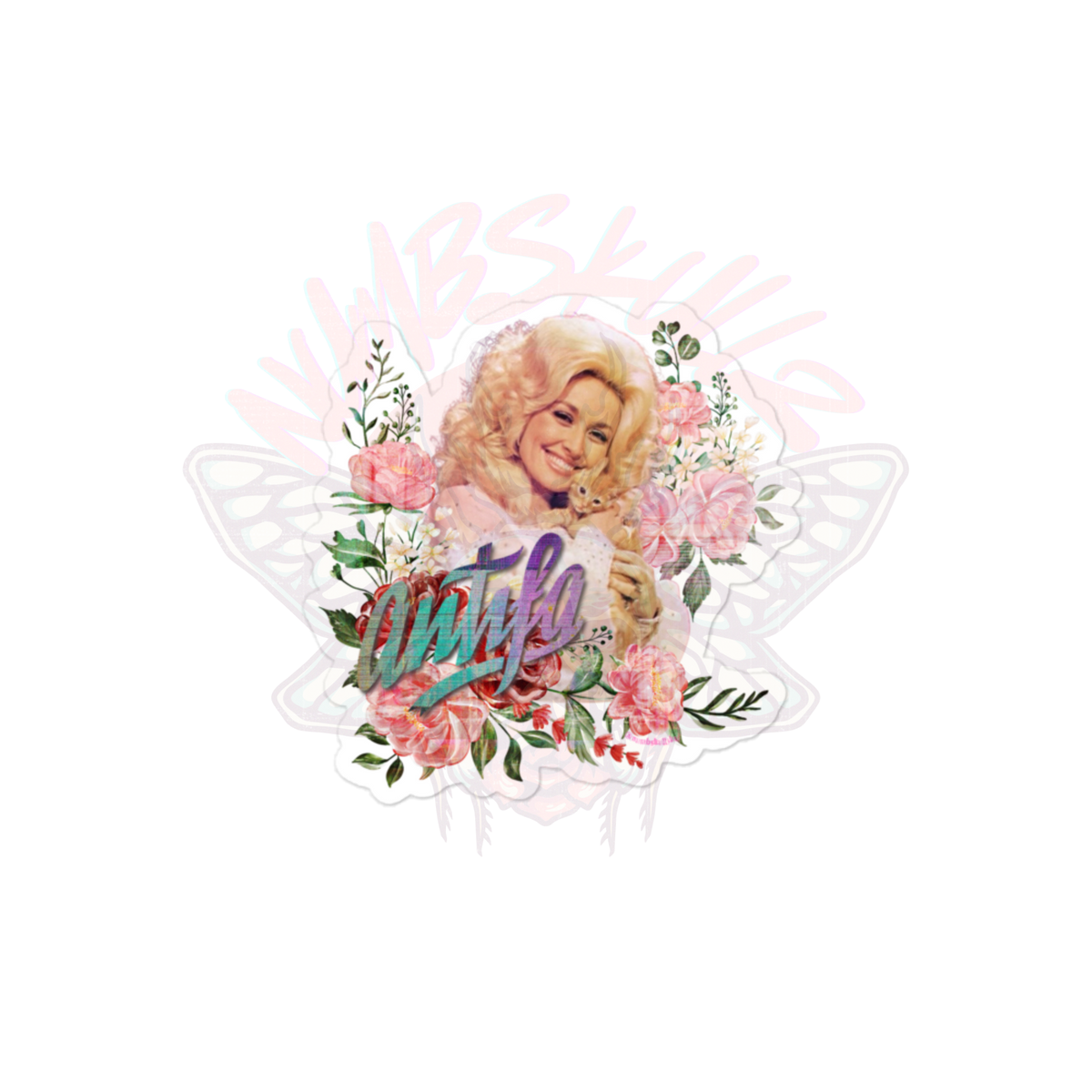 ANTIFA Dolly - Vinyl Sticker-anti fascist-protest - NumbskullzKC
