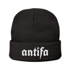 ANTIFA - Knit Beanie-Accessories-Beanies-Embroidery-NumbskullzKC