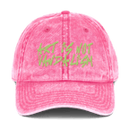 Art is not Vandalism - Stonewashed Ball Cap - art - ballcap - baseball style hats - Numbskullz