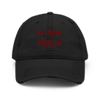 As Above - Distressed Adjustable Ball Cap - ballcap - baseball style hats - hats - Numbskullz
